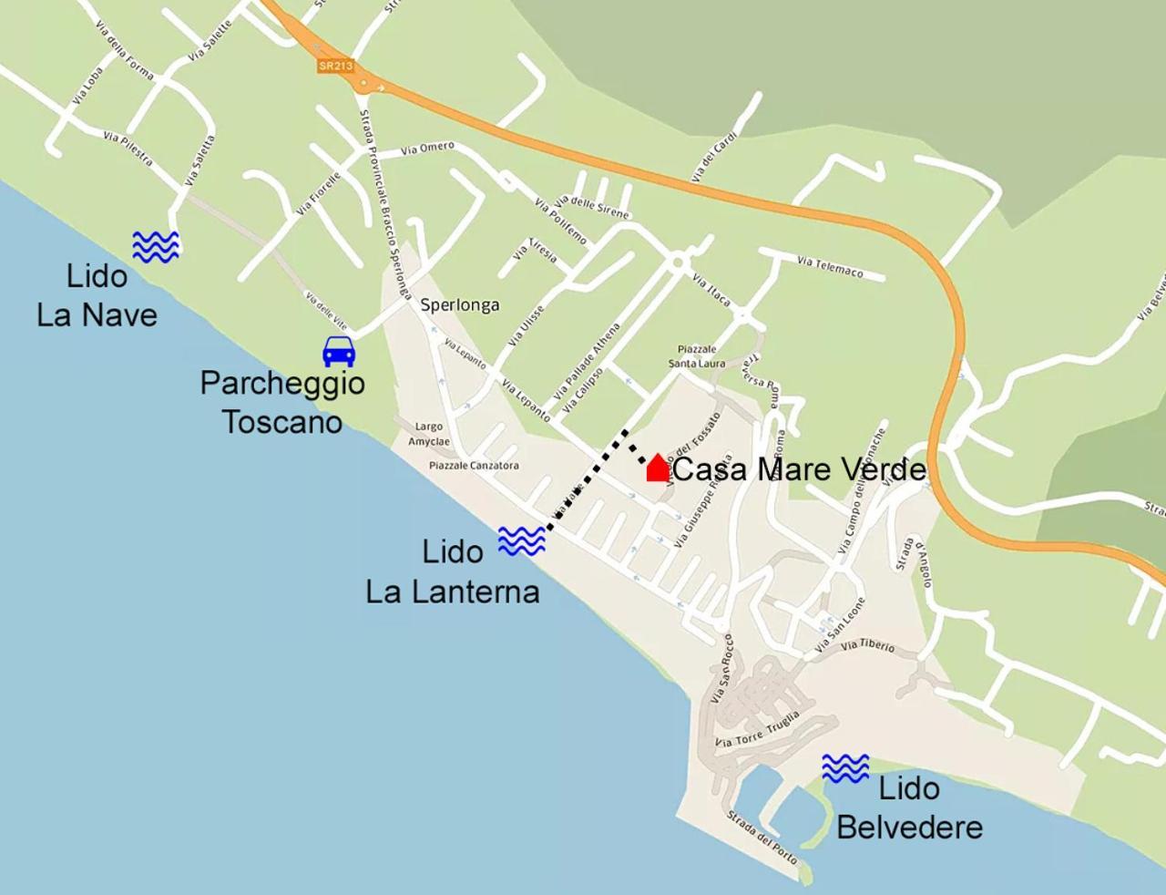Casa Vacanza Mare Verde Sperlonga Εξωτερικό φωτογραφία